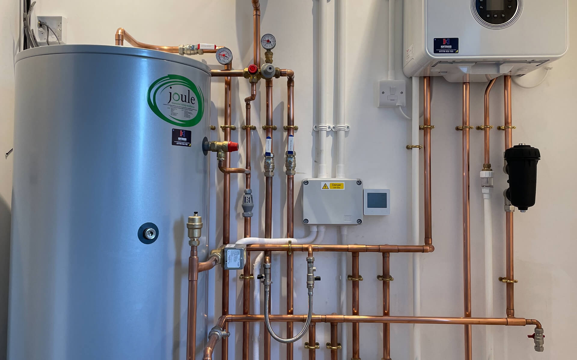 New system installation in Okeford Fitzpaine